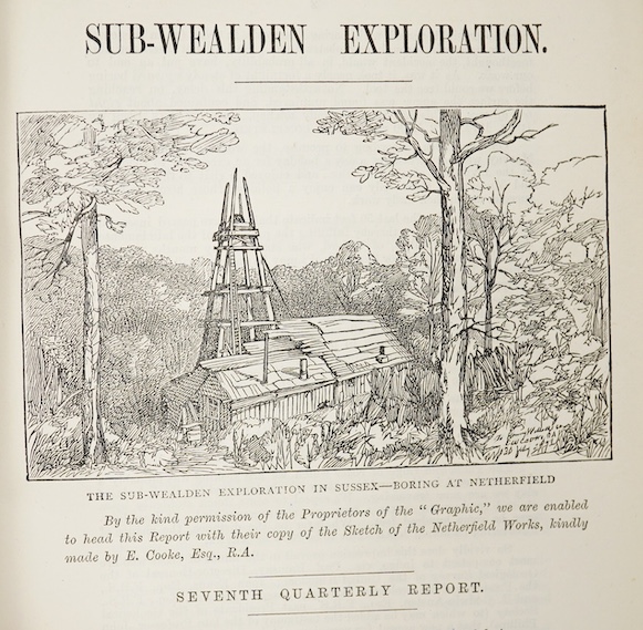 [Sussex Interest] Willett, Henry. - Catalogue of the Cretaceous Fossils in the Brighton Museum, 1871; The Record of the Sub-Wealden Exploration, Brighton 1878; Bethnal Green Museum - Catalogue of the Pottery and Porcelai